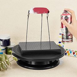 スーパーファインディングプラスチック塗装スタンドベース  モデルホビーパーツホールド  スチールワニ口クリップスティック付き  ブラック  188x8.5x6.5mm&nbsp;DIY-FH0002-42