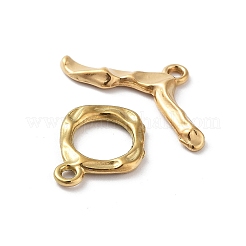 イオンプレーティング（IP）304ステンレススチールマンテル  菱形  18KGP本金メッキ  17x13x2mm  穴：1.6mm  バー：1.6x25x12  穴：1.6mm&nbsp;STAS-A092-03G