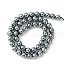 テラヘルツストーンビーズ連売り  ラウンド  8mm  穴：1mm  約49個/連  15.16''（38.5センチメートル）&nbsp;G-Z034-B13-04