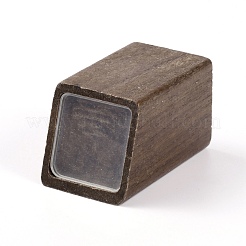 アクリルと木製のテーブルカードのディスプレイフレーム  食堂の値札のため  コーヒー  3.5x3.5x6cm  内径：3x3のCM&nbsp;AJEW-WH0289-59C-01