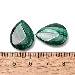 ナチュラルマラカイトカボション  涙液  シーグリーン  20x15x4.5mm&nbsp;G-D312-01