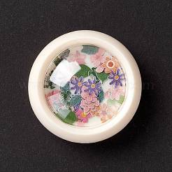 Diyクリスタルエポキシ樹脂材料充填  フラワーネイルアートスパンコール  工芸品作りのため  使い捨てプラスチックボックス付き  ミックスカラー  5~7x4~7x0.1mm&nbsp;DIY-E036-23
