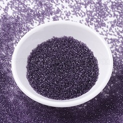 MIYUKIデリカビーズ  シリンダー  日本製シードビーズ  11/0  （db1105)透明光アメジスト  1.3x1.6mm  穴：0.8mm  約2000PCS /ボトル  10 G /ボトル&nbsp;SEED-JP0008-DB1105