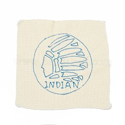 インドのパンチ刺繡用品キット  取扱説明書付き  無垢材の刺繡フレーム  プラスチック針  生地と7色の糸  ミックスカラー  16~235x1.3~235x1~9mm&nbsp;LS-DIY-H155-04