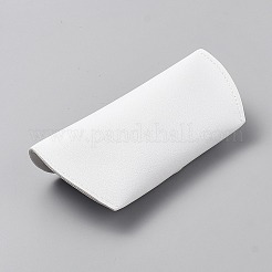 PVCレザー眼鏡ケース  長方形  ホワイト  170x73x37mm&nbsp;AJEW-WH20070-149A