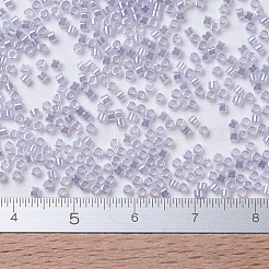 MIYUKIデリカビーズ  シリンダー  日本製シードビーズ  11/0  （db0241)ペールバイオレットセイロン  1.3x1.6mm  穴：0.8mm  約2000PCS /ボトル  10 G /ボトル&nbsp;SEED-JP0008-DB0241