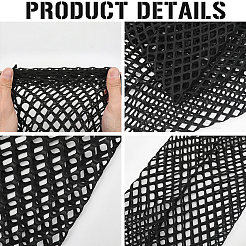 ポリエステル製フィッシングネットソックス 2足 2色  女性用レッグウォーマー  ミックスカラー  480x205x1~4.5mm  1対/カラー&nbsp;AJEW-CY0001-21