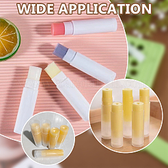 プラスチック製リップクリーム充填トレイ1個（スパチュラ付き）  長方形  プラスチック製の空の口紅チューブ150個付き  ミックスカラー  248x120x19mm  内径：14.5mm&nbsp;AJEW-AR0005-35