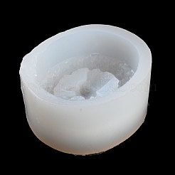 DIYのトナカイヘッド食品グレードのシリコーン型  フォンダン型  ホワイト  88x77x41mm  内径：66x54mm&nbsp;DIY-F136-01