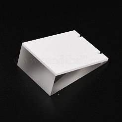 有機ガラスネックレスディスプレイスタンドセット  ホワイト  8.5~12x6x3cm&nbsp;NDIS-N017-02