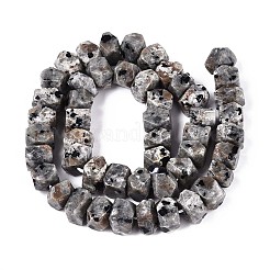 天然閃長岩ビーズ連売り  ナゲット  多面カット  7~8x10~14x10~14mm  穴：1mm  約50~53個/連  14.96~15.55''（38~39.5センチメートル）&nbsp;G-D091-A32
