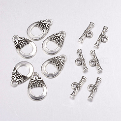 チベット風マンテル  鉛フリー＆カドミウムフリー  ティアドロップ  アンティークシルバー  涙：19x11 mm  穴：2mm  バー：14x6mm  穴：1.8mm&nbsp;AC2014