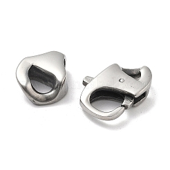 304ステンレススチール製ロブスタークロウ留め金  ステンレス鋼色  33.5mm&nbsp;STAS-V008-27P