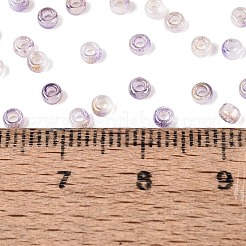 ピカソガラスシードビーズ  ロンデル  丸い穴  アザミ  2.5x1.5mm  穴：1.2~1.4mm  約30000個/ポンド&nbsp;SEED-Q041-02I