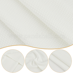 ポリエステル織物  DIYシーツ用  テーブルクロス  Tシャツ  ドレス  長方形  ホワイト  100x160x0.06cm&nbsp;DIY-WH0504-241A