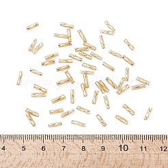 ガラスツイストbuglesシードビーズ  ゴールデンロッド  約6mm長  直径1.8mm  穴：0.6mm  約10000個/袋。 1ポンドのパッケージごとに販売&nbsp;TTSDB6MM22