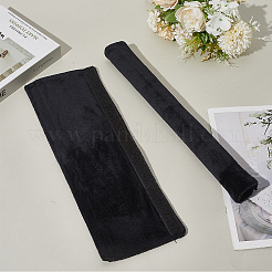 ポリエステル冷蔵庫ドアハンドルカバー  ブラック  38.5x13.5x0.2cm&nbsp;DIY-WH20002-634B