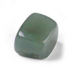 天然石グリーンアベンチュリンビーズ  キューブ  穴なし/ドリルなし  13~27x13~27x13~27mm  約100 G /袋&nbsp;G-E546-04