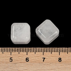 天然石クオーツクリスタルビーズ  水晶  キューブ  12x11.5x12mm  穴：1.2mm&nbsp;G-F795-C03