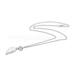 親友の合金ペンダントネックレス  バレンタインデー失恋ネックレス  プラチナ  ミックスカラー  20.31インチ（51.6cm）  2.4mm  2個/セット&nbsp;LS-NJEW-K124-02B-P