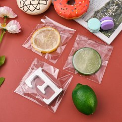 セロハンのOPP袋  小さなジュエリー収納袋  粘着シールバッグ  長方形  透明  14x10cm  一方的な厚さ：0.035mm  インナー対策：10.5x10のCM&nbsp;X-OPC-R012-11