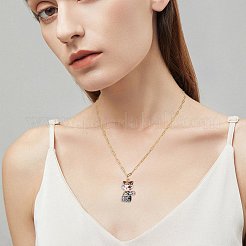 39スタイルラックメッキ合金ペンダント13個。  印刷  鉛フリー＆カドミウムフリー＆ニッケルフリー  猫のチャーム  ライトゴールド  ミックスカラー  21~23x14x2~2.5mm  穴：1.6~1.8mm  3個/スタイル&nbsp;FIND-SZ0003-43