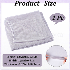 1ヤードのポリエステルストレッチメッシュ生地  服装アクセサリー  ゲインボロ  1650x0.5mm&nbsp;DIY-CY0002-26B