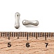 真鍮ビーズ  ラックめっき  長持ちメッキ  鉛フリー＆カドミウムフリー  溝付きチューブ  プラチナ  9x3mm  穴：1mm&nbsp;KK-Z156-06P-3