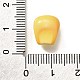 樹脂カボション  模造野菜  トウモロコシ  12x10.5x6.5mm&nbsp;RESI-D275-01A-3