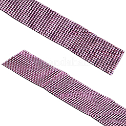 樹脂ラインストーン接着剤滑り止め車ドアステッカー2枚  ライトローズ  600x50x2mm&nbsp;AJEW-GF0013-31A