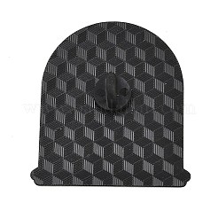 エナメルピン  バックパック用合金ラペルピンバック  ブラック  猫の形  45.5x41.5mm&nbsp;JEWB-L023-06B-EB