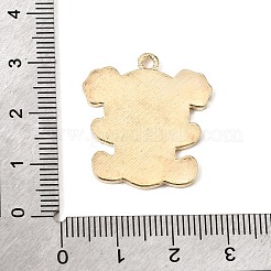 合金エナメルチャーム  コアラチャーム  ゴールドカラー  グレー  26.5x24x1.5mm  穴：1.8mm&nbsp;AL-CBA2C8B-01C-G