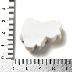 不透明樹脂デコデンカボション  花を持つ動物  パンダ  25x32x10.5mm&nbsp;CRES-L042-A07