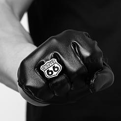 ファッショナブルな男性用 316l サージカルステンレス ワイドバンドリング  アンティークシルバー  usサイズ9（18.9mm）&nbsp;RJEW-BB01233-9AS