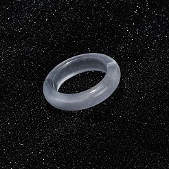 猫の目の指輪  女性用プレーンバンドリング  ミックスカラー  6mm  usサイズ7 1/4(17.5mm)&nbsp;RJEW-G363-01A
