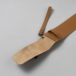 合成皮革のドラムスティック収納バッグ  長方形  ペルー  520~620mm&nbsp;AJEW-WH20020-691A