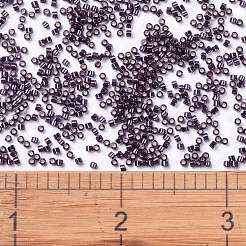 MIYUKIデリカビーズ  シリンダー  日本製シードビーズ  11/0  （db0611)染め銀裏地ワイン  1.3x1.6mm  穴：0.8mm  約2000PCS /ボトル  10 G /ボトル&nbsp;SEED-JP0008-DB0611