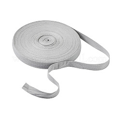 綿ツイルテープリボン  ヘリンボーンリボン  裁縫用  グレー  3/4インチ（20mm）  45 m /ロール&nbsp;OCOR-TAC0009-09A