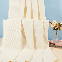DIY工芸品用の錦織ポリエステル生地  服飾材料  長方形  トウモロコシの穂の黄色  155x0.1cm&nbsp;DIY-WH0021-30A