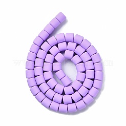 樹脂粘土ビーズ連売り  コラム  ミディアム蘭  5~7x6mm  穴：1.5~2mm  約61~69個/連  15.74インチ&nbsp;CLAY-T001-C15