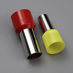 Pp プラスチック & 真鍮粘土穴パンチ ツール  シクルクレイカッター  ミックスカラー  1.6~3.5x0.35~1.55cm  穴：1~10.5mm  8個/セット&nbsp;TOOL-TAC0009-03