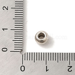 チベット風合金ビーズ  カドミウムフリー＆鉛フリー  ロンデル  アンティークシルバー  6x4.5mm  穴：2.5mm&nbsp;TIBEP-L021-34AS