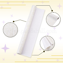 3mの紙製ギフト包装紙  ギフト包装材 クラフト  ホワイト  430mm&nbsp;DIY-TAC0051-017E