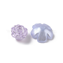 パールABSプラスチックビーズ  花  ミックスカラー  5.5~10.5x5~10x2~4.5mm  穴：1.2~1.4mm&nbsp;KY-G032-02A