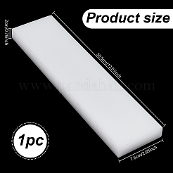 HDPEボード  長方形  ホワイト  305x76x20mm&nbsp;DIY-WH0349-563A-02