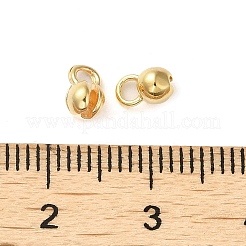 真鍮製ダルマチープ  カロット終了  カドミウムフリー＆ニッケルフリー＆鉛フリー  18KGP本金メッキ  6x4x3.5mm  穴：1.3mm&nbsp;KK-H455-56G