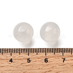 透明樹脂UV反応ビーズ42個  色が変わるビーズ  ラウンド  プラスチック製の箱付き  ミックスカラー  12mm  穴：2.5mm&nbsp;RESI-Z041-05