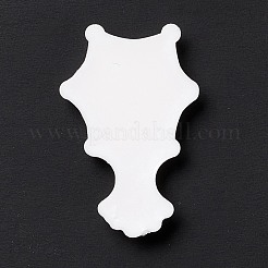 ハロウィーンのテーマ pvc カボション  クモの巣  ブラック  32x20x3mm&nbsp;FIND-E017-20