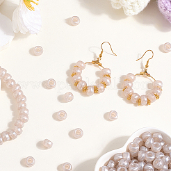 プラスチックパールビーズ800個  バレル  古いレース  9x6mm  穴：3.8mm&nbsp;KY-SP0001-53A