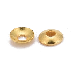真鍮小さなビーズコーン  カドミウムフリー＆鉛フリー  ゴールドカラー  3x0.8mm  穴：1mm&nbsp;KK-O043-04G